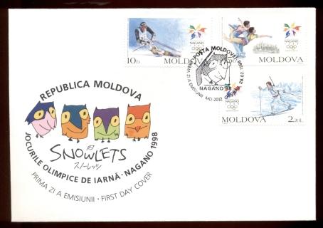 Moldova-1998-Winter-Olympics-Nagano-FDC