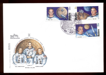 Moldova-1999-Manned-Moon-Landing-30th-Anniversary-FDC