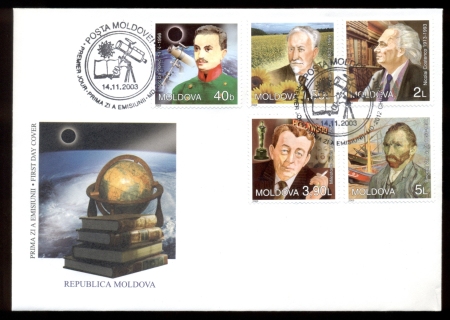 Moldova-2003-Famous-Men-FDC