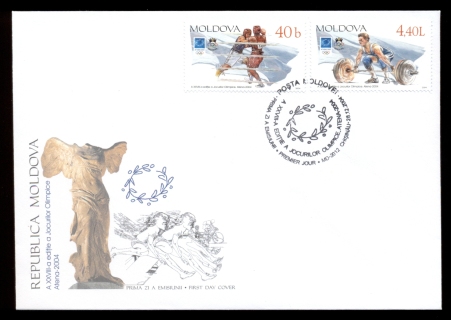 Moldova-2004-Summer-Olympics-Athens-FDC