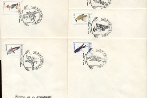 Moldova-1993-Birds-7x-FDC