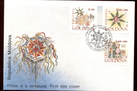 Moldova-1996-Xmas-FDC