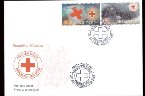 Moldova-2003-Red-Cross-FDC