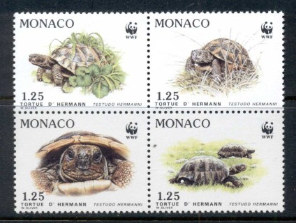 Monaco-1991-WWF Hermann\'s Tortoise