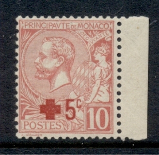 Monaco-1914-Red-Cross-MUH