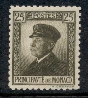 Monaco-1922-24-Prince-Albert-25c-MUH