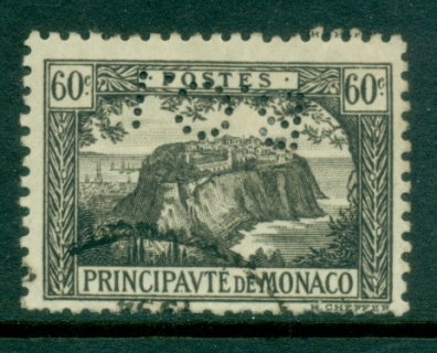 Monaco-1922-25-Pictorial-60c-FU