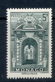 Monaco-1939-46-Palace-Gate-5f-MUH