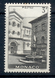 Monaco-1939-46-St-Nicholas-Square-3f-MUH