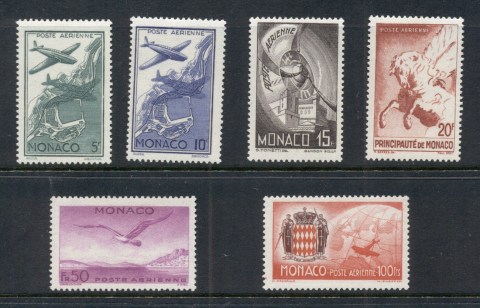 Monaco-1942-Air-Mails-MUH