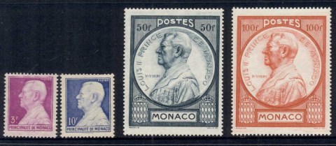 Monaco-1946-Prince-Louis-II-Asst-MUH