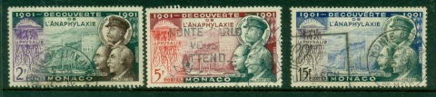 Monaco-1953-Anaphalaxis-Discovery-50th-Anniversary-FU