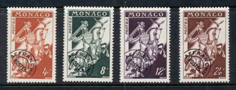 Monaco-1954-Knight-in-Armour-precancel-MUH