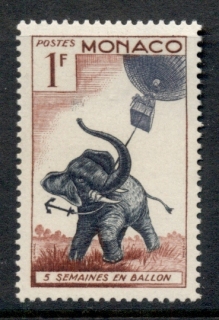 Monaco-1955-Jules-Verne-1f-Elephant-MUH