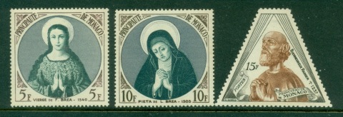 Monaco-1955-Marian-year-MUH