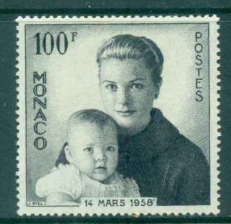 Monaco-1958-Princess-Grace-Carolne-MLH-lot50115