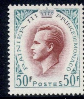 Monaco-1959-Prince-Rainier-III-50f-MUH