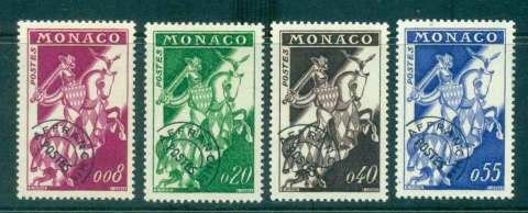 Monaco-1960-Knights-Precancels-MUH-lot50127