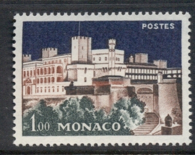 Monaco-1960-Palace-Pictorials-1f-MUH