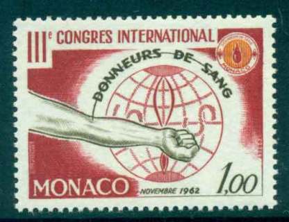 Monaco-1962-Blood-Donors-MUH-lot50146