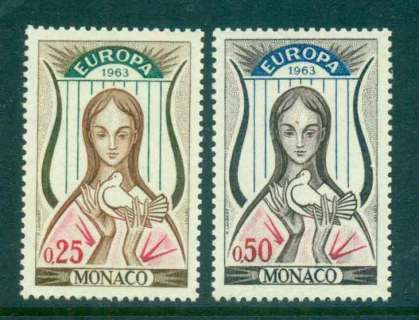 Monaco-1963-EUROPA-MUH-lot50161