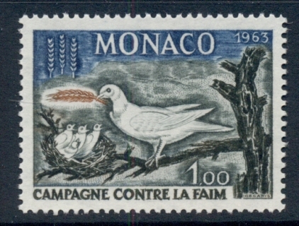 Monaco-1963-FFH-Freedom-From-Hunger-FAO-MUH