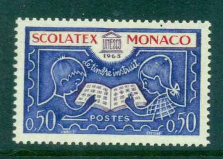 Monaco-1963-UNESCO-Stamp-Exhibition-MUH-lot50160