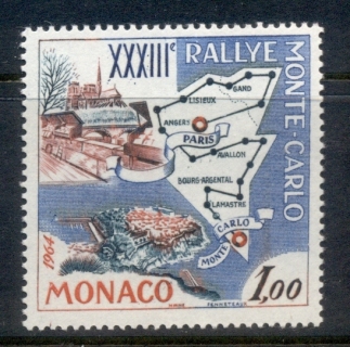 Monaco-1964-Monte-Carlo-Rally-MUH