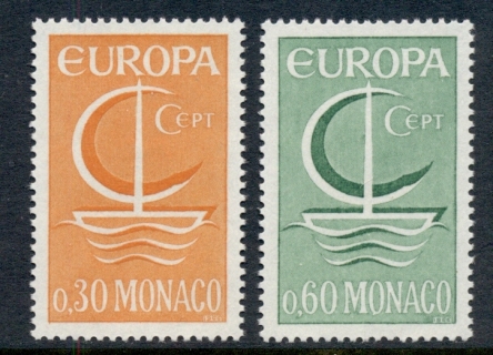 Monaco-1966-Europa-MUH