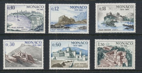 Monaco-1966-Palace-750th-Anniv-MUH