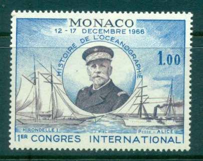 Monaco-1966-Prince-Albert-I-Yachts-MUH-lot50184