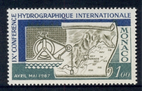 Monaco-1967-Hydrographic-Conference-MUH