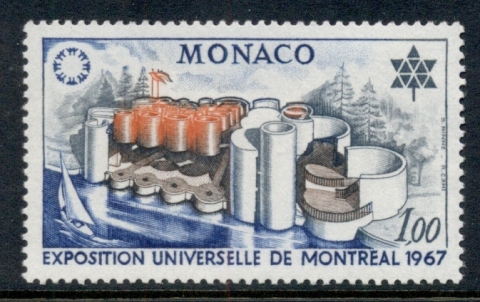 Monaco-1967-Monteral-Expo-MUH