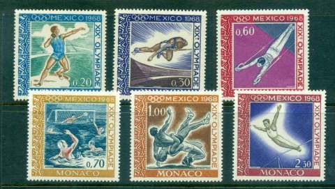 Monaco-1968-Mexico-Olympics-6-7