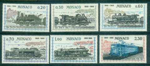 Monaco-1968-Nice-Monaco-Railroad-Trains-MUH-lot50206