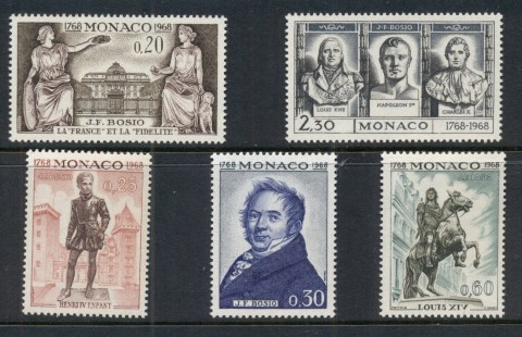 Monaco-1968-Royal-Busts-MUH