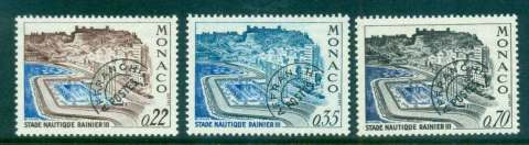 Monaco-1969-Aquatic-Stadium-Precancels-MLH-lot50214