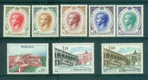 Monaco-1969-Prince-Rainier-Palace-Views-MUH-lot50213