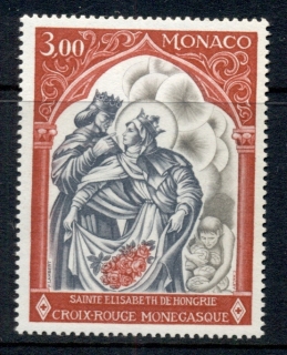 Monaco-1969-Red-Cross-MUH