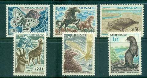 Monaco-1970-Animal-Protection-MUH-lot50226