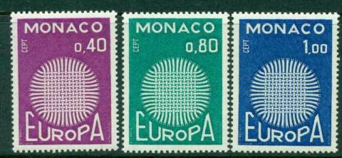 Monaco-1970-Europa-MUH-Lot15982