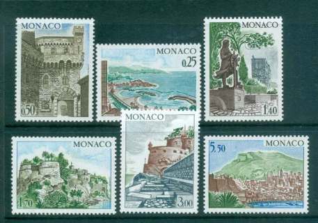 Monaco-1974-77-Views-of-Monaco-MLH-lot50287