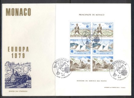 Monaco-1979-Europa-Communications-XLMS-FDC