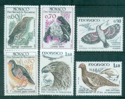 Monaco-1982-Birds-MLH-lot50358