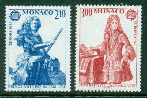 Monaco-1985-Europa-MUH-Lot15996