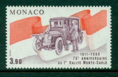 Monaco-1986-Monte-Carlo-rally-75th-Anniversary-MUH