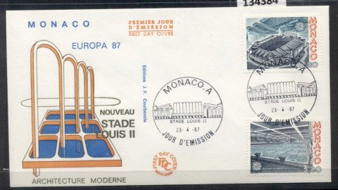 Monaco-1987-Europa-Architecture-FDC