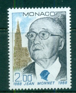 Monaco-1988-Jean-Monet-MUH-lot58673