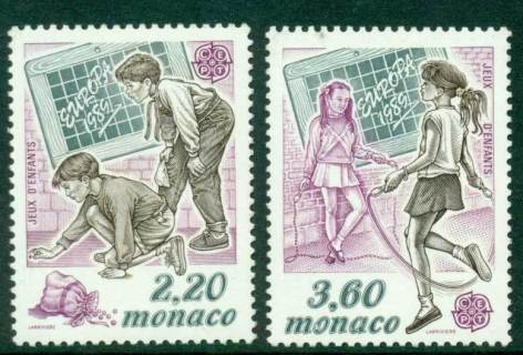 Monaco-1989-Europa-MUH-Lot15999