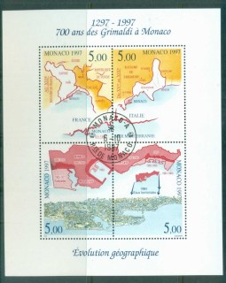 Monaco-1997-Grimaldi-700-years-in-Monaco-MS-CTO